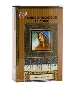 Organic Persian Henna - Chestnut - Packaging damaged BIO, 100 g