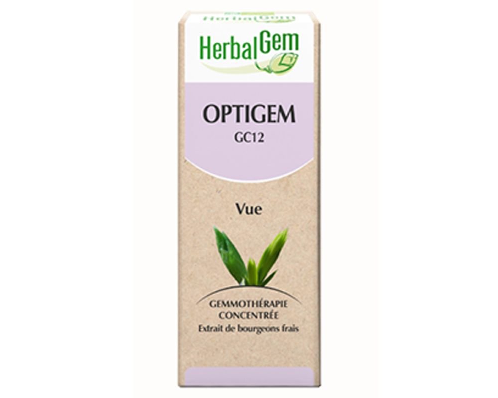 Gemmothérapie Optigem - Herbalgem - pour la fonction occulaire - 30 ml