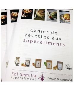 Recipe book with Superfoods, part