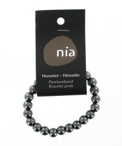 Pearl bracelet - Hematite, part