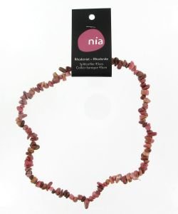 Baroque Necklace - Rhodonite, part