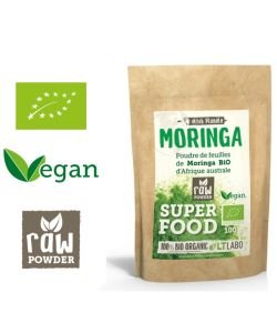 Moringa leaf powder BIO, 100 g