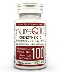 Pure Q10 100 mg, 100&nbsp;gélules