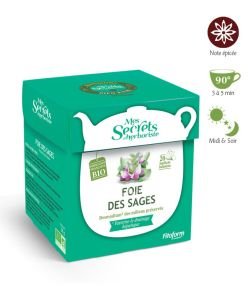 Foie des sages BIO, 20 infusettes