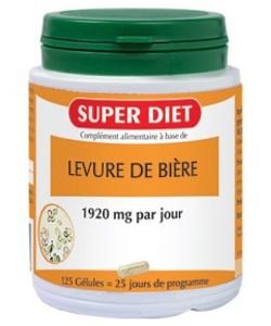 Levure de bière, 125 gélules