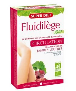 Fluidilège - Jambes légères BIO, 20 ampoules