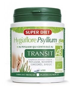 Hygiaflore Psyllium - Best before 10/18 BIO, 100 capsules