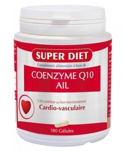 CoEnzyme Q10 + Garlic, 180 capsules