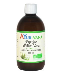 Pur jus d'Aloé Vera BIO, 500 ml