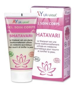 Gel soin corps Shatavari BIO, 75 ml