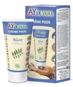 Crème pieds Neem BIO, 75 ml
