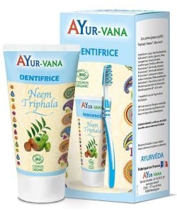 Dentifrice Neem et Triphala BIO, 75 ml