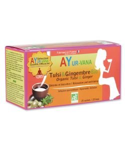 Tulsi and Ginger Infusion BIO, 25 sachets