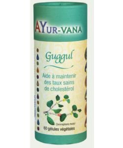 Guggul - extrait standardisé à 2,5% de guggulstérones, 60 gélules