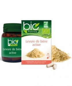 Levure de bière active BIO, 60 gélules