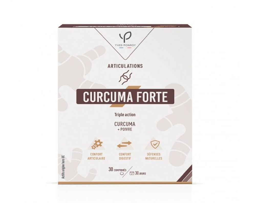 Curcuma forté 30 gélules Laboratoires Yves Ponroy