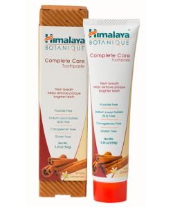 Botanical toothpaste - Complete care Cinnamon - DLUO 08/19, 150 g