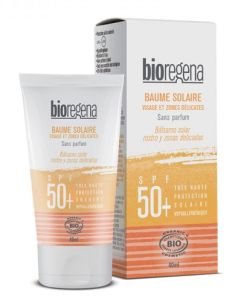 Baume solaire SPF 50 - Visage et zones délicates BIO, 40 ml