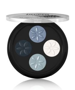 Mineral Eyeshadow Quattro n ° 7 - Blue Platinum BIO, part