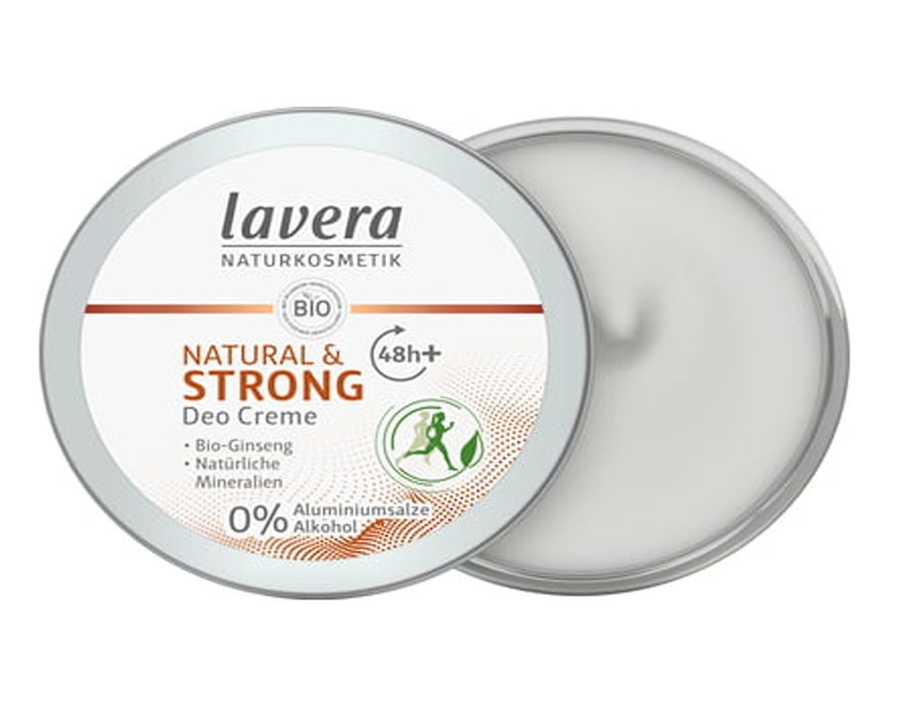 Déodorant Crème Natural & Strong Lavera 50 ml