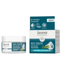 Crème de Nuit anti-rides Q10 DLUO 10/25 BIO, 50 ml