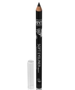 Soft eyeliner Eyeliner No. 01 - black BIO, part