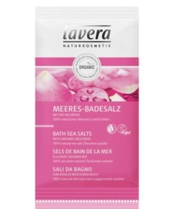 Sels de bain de la mer Rose sauvage BIO, 80 g