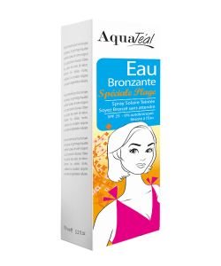 Eau Bronzante Spéciale Plage SPF 25, 100 ml