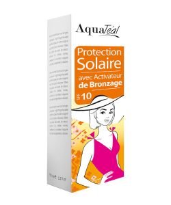 Sun Protection Lotion with SPF Tanning Activator 10, 100 ml