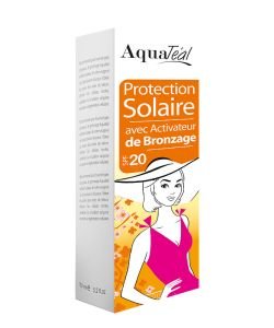 Lait Protection Solaire avec Activateur de Bronzage SPF 20, 100 ml