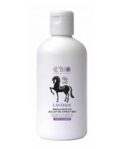 Bath & shower gel with organic mare's milk - Lavender BIO, 250 ml