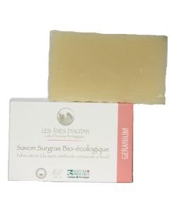 Surgras soap cold - Geranium BIO, 100 g
