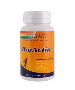 IbuActin - Best before 07/2018, 30 capsules