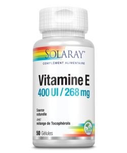 Vitamine E (400 I.U.), 50 gélules