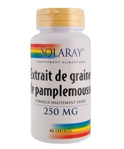 Extrait de graines de pamplemousse, 60 capsules