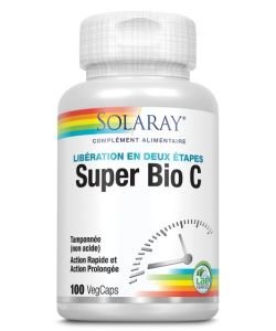 Super bio C tamponnée, 100 capsules