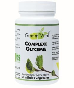 Complexe glycémie - Bourgeons sans alcool BIO, 60 gélules