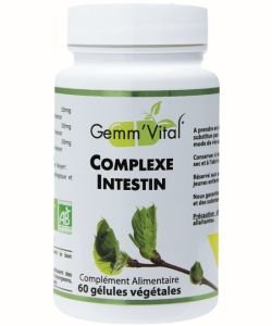 Complexe intestin - Bourgeons sans alcool BIO, 60 gélules