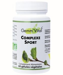 Complexe sport - Bourgeons sans alcool BIO, 60 gélules