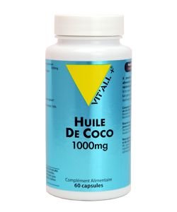 Huile de Coco 1000 mg, 60 capsules