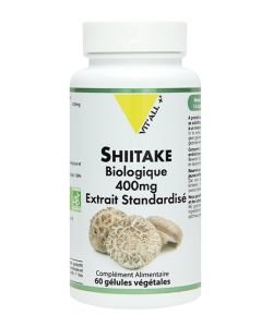Shiitaké 400 mg BIO, 60 gélules