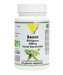 Sauge 200 mg BIO, 60 gélules