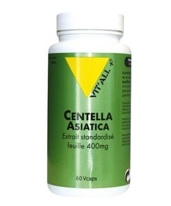 Centella asiatica 400mg - Extrait standardisé, 60 gélules