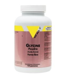 Glycine : acide aminé en poudre 100 % pur