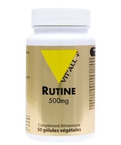 Rutine 500 mg - extrait de Sophora Japonica, 50 gélules