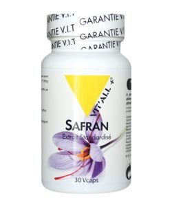 Safran - Extrait standardisé BIO, 30 gélules