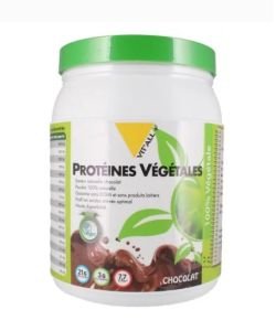 Protéines végétales - Saveur naturelle Chocolat (ancienne formule), 450&nbsp;g