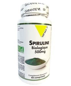 Spirulina 500 mg BIO, 60 tablets
