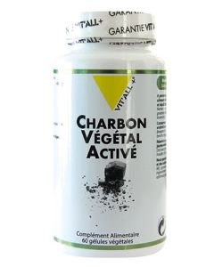 Charbon végétal activé 400mg, 60 gélules