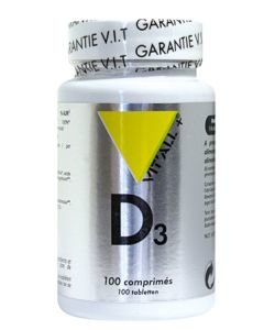 Vitamin D3, 100 tablets